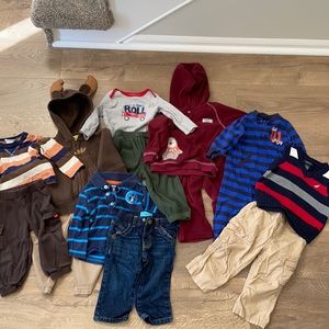 Lot of 12 Month Baby Boy Clothes